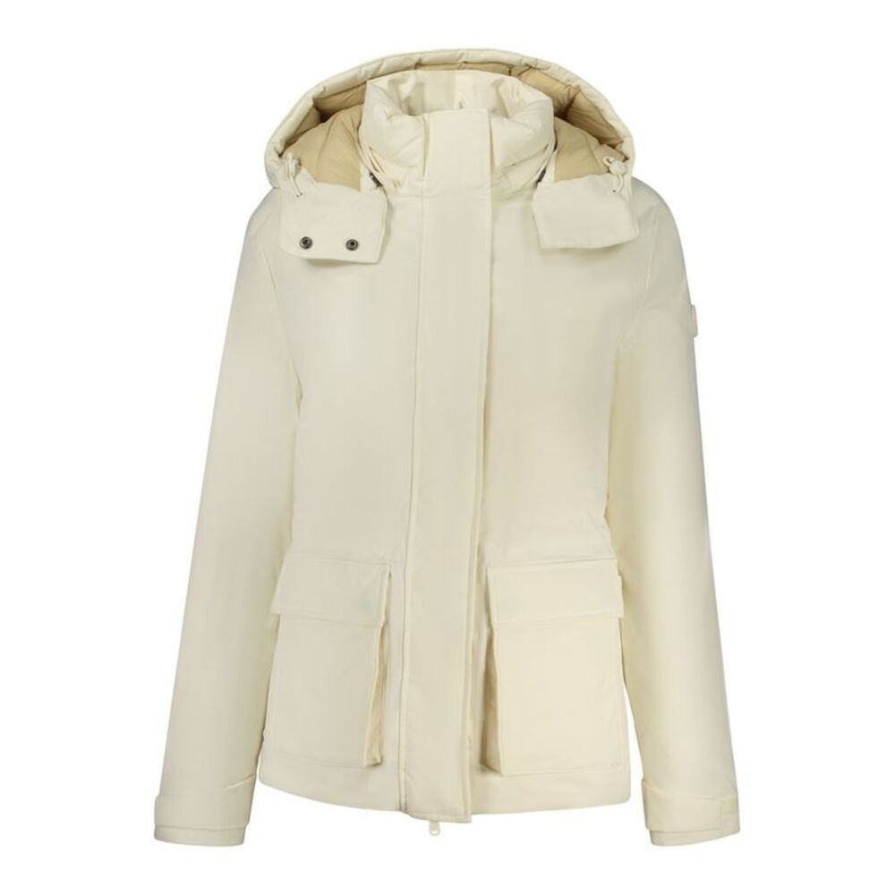North Sails White Polyester Women Parka Women's Jacket